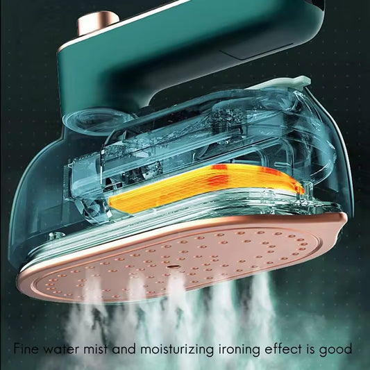 Portable Steam Iron with 160° Smooth Glide