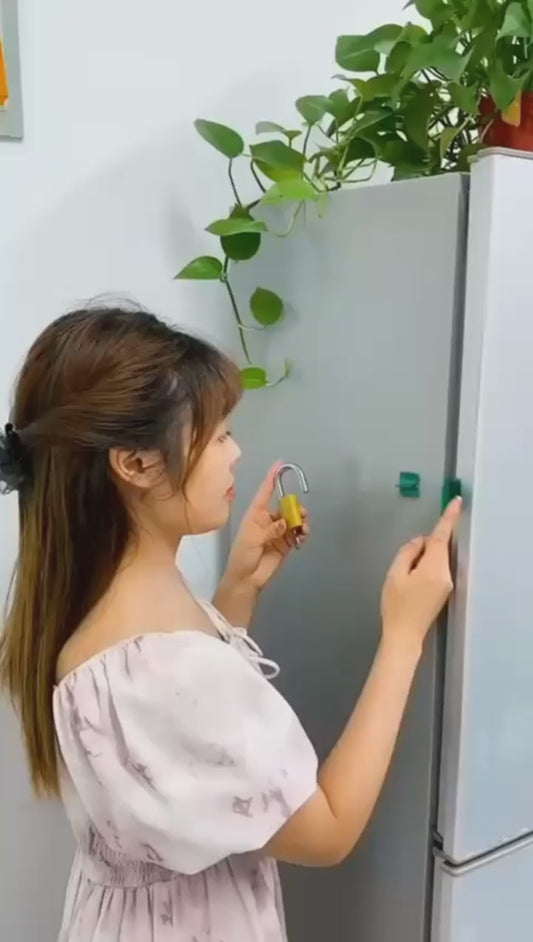 Refrigerator Lock for Child Safety